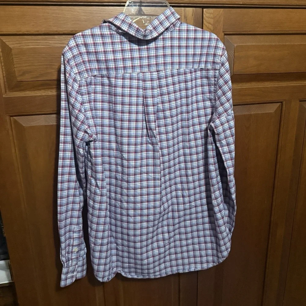 Polo Ralph Lauren BIG Boys Plaid  Long Sleeve Button Down Shirt 18-20 XL